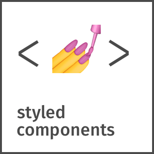 플랫웹 STYLED-COMPONENTS ICON